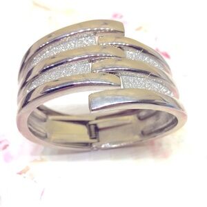 Vintage Silver Bangle Bracelet